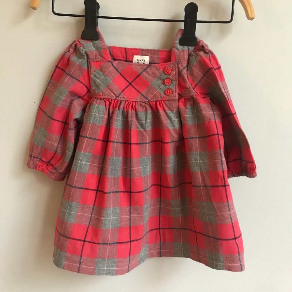 GAP Soft Plaid Dress for Baby